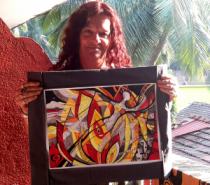 "Fire woman", Dagi, Germany\Goa