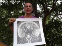 "Almost there" for Satjan Santos, Brazil, 2016 " Wonderful creation. It tells me a lot, that which words cannot transmit"